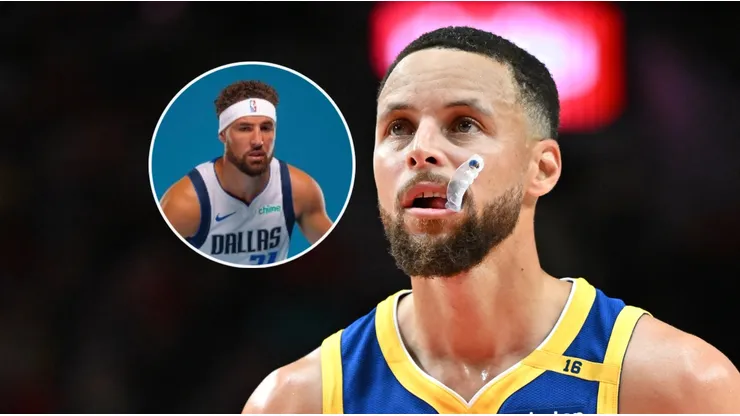Klay Thompson y Stephen Curry.