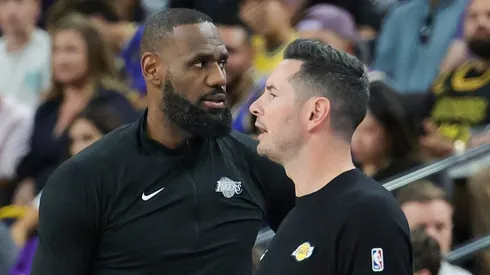 LeBron James y JJ Redick.