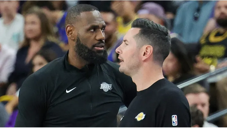 LeBron James y JJ Redick.