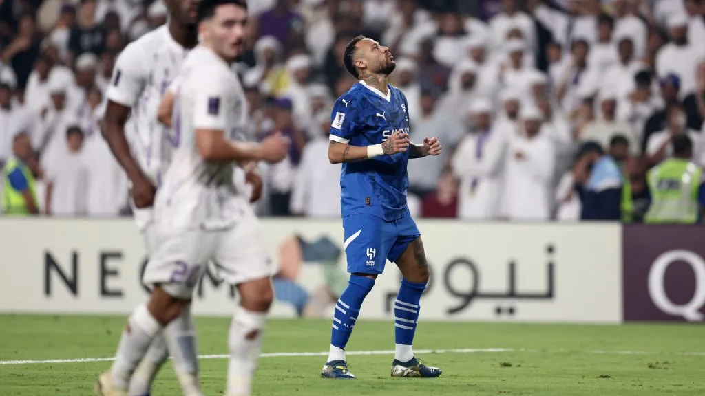 La foto del regreso de Neymar a las canchas tras la lesión [Foto: Getty]