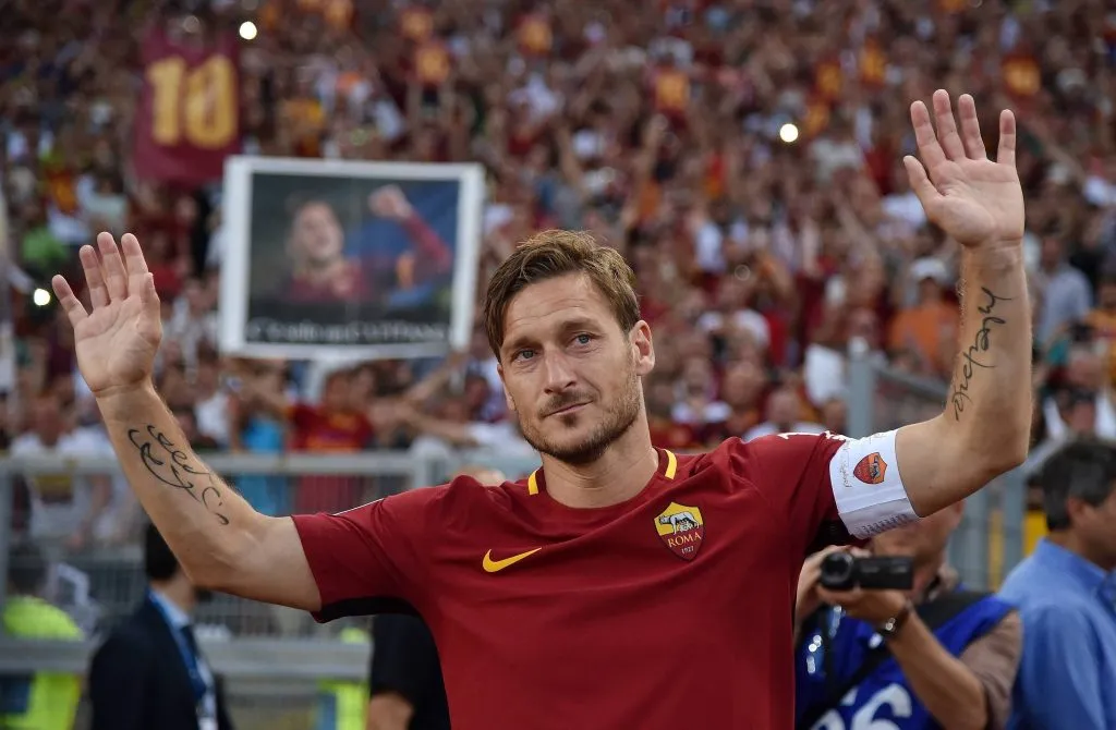 Francesco Totti, en su retiro de la Roma (IMAGO)