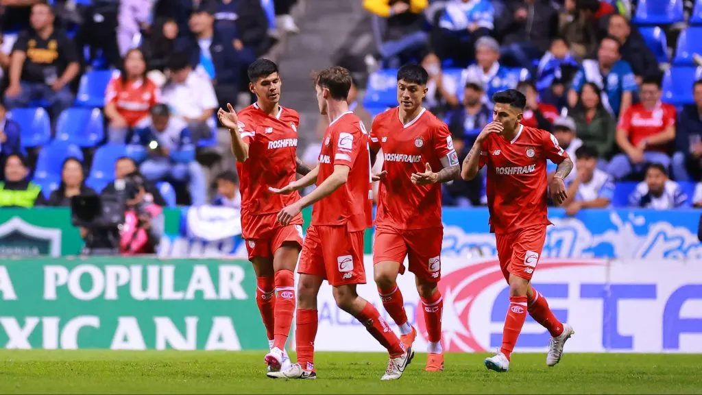 En el último Toluca-Puebla, Morales marcó el empate escarlata [Foto: Getty]