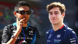 Esteban Ocon le quitó la vuelta rápida a Franco Colapinto
