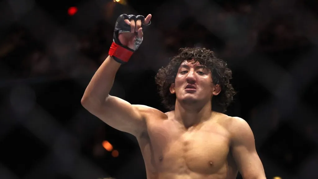 Raul Rosas Jr. representará a México en un evento de lucha ante Muhammad Mokaev. (GETTY IMAGES)