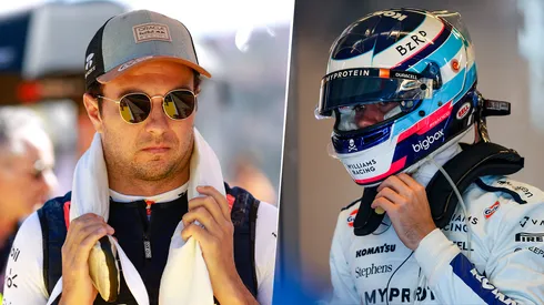 Checo Pérez y Franco Colapinto, pilotos de la Fórmula 1