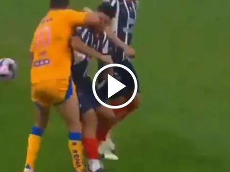 Video: la agresión de Gignac que no fue sancionada