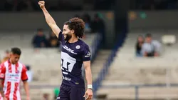 El delantero de Pumas anotó un doblete en la victoria de su equipo ante Atlético de San Luis.