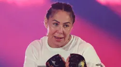Cris Cyborg obtuvo una gran victoria en su presentación en PFL, pero quedó con el rostro muy lastimado.