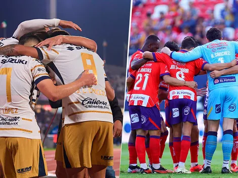 Pumas UNAM vs. Atlético San Luis: las alineaciones del partido