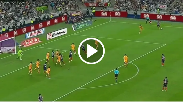 Rayados golea a Tigres y Sergio Canales marcó un golazo de tiro libre