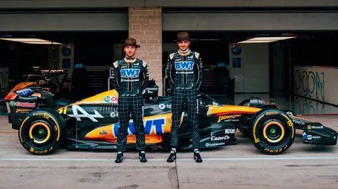 Alpine cambió el rosa por el naranja para el GP de Estados Unidos 2024