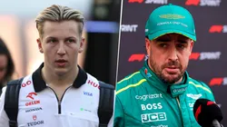 Fernando Alonso apuntó contra Liam Lawson en el Sprint