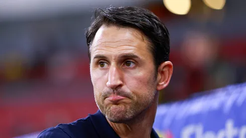 Beñat San José mostró su enfado por el empate de Atlas