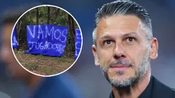 Advertidos: los mensajes de la afición de Rayados para los jugadores antes del Clásico Regio 139