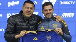 Fernando Gago fue presentado como nuevo entrenador de Boca Juniors