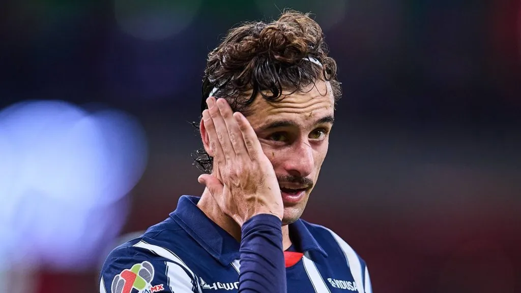 El futbolista de Rayados tiene el deseo de continuar en Monterrey (IMAGO)