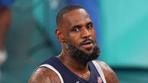 LeBron James en los Juegos Olímpicos París 2024.