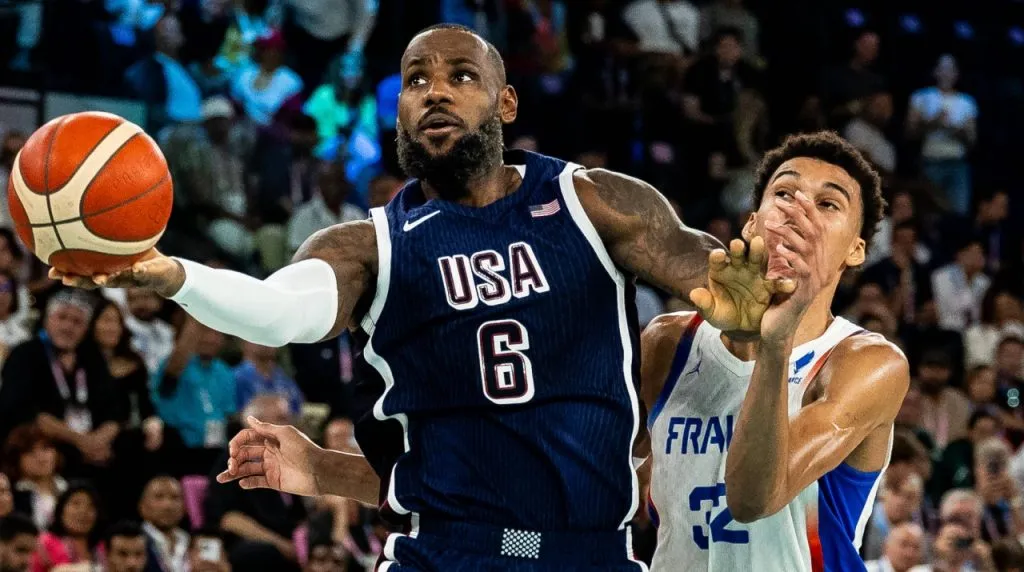 LeBron en los Juegos Olímpicos París 2024. (Foto: Imago)