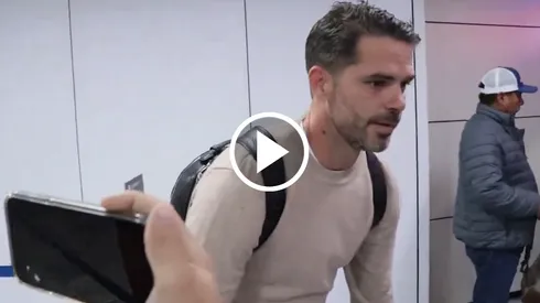 El argentino emprendió el retorno hacia su país.