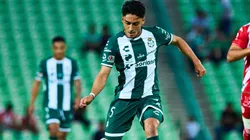 El ex América disputó 12 encuentros desde su llegada a Santos Laguna esta temporada.