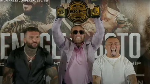 Conor McGregor es el principal animador del combate de Franco Tenaglia vs. Tony Soto.