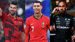 Novak Djokovic, Cristiano Ronaldo y Lewis Hamilton son los referentes de una figura de la F1