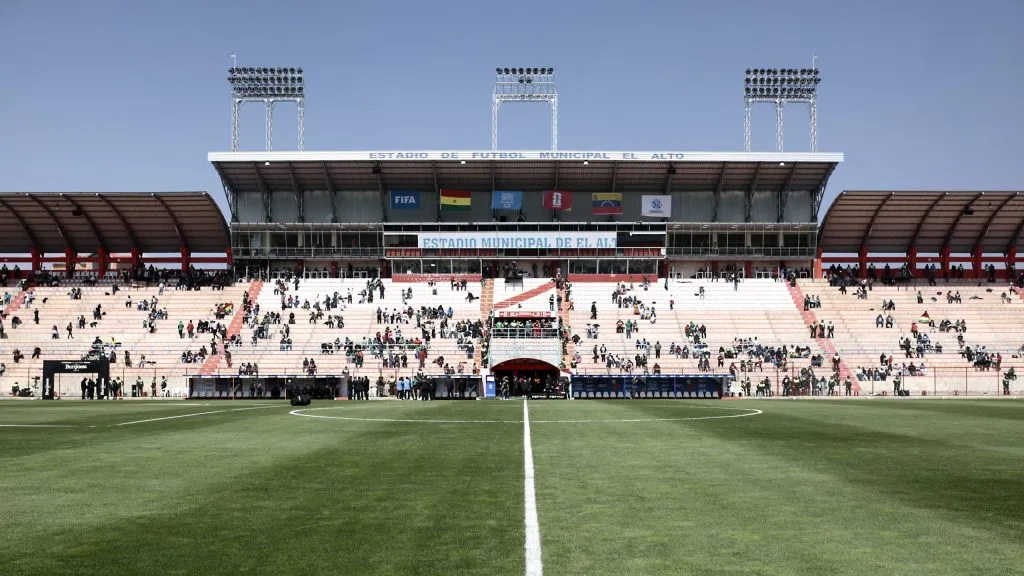 El Estadio El Alto, donde jugarán Bolivia y Colombia [Foto: Getty]
