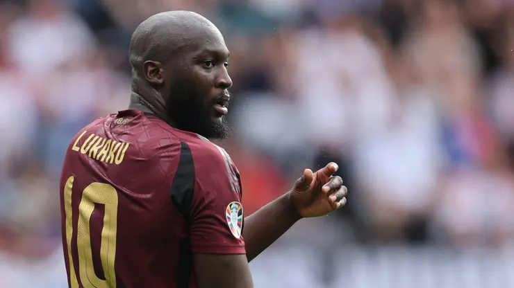 Romelu Lukaku, una baja más para Bélgica.