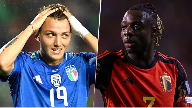 Italia y Bélgica se miden por la Nations League.