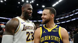 LeBron James y Stephen Curry.