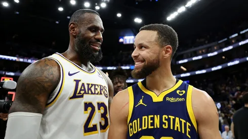 LeBron James y Stephen Curry.