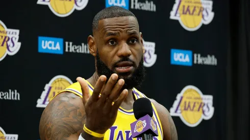 LeBron James, estrella de Los Angeles Lakers.