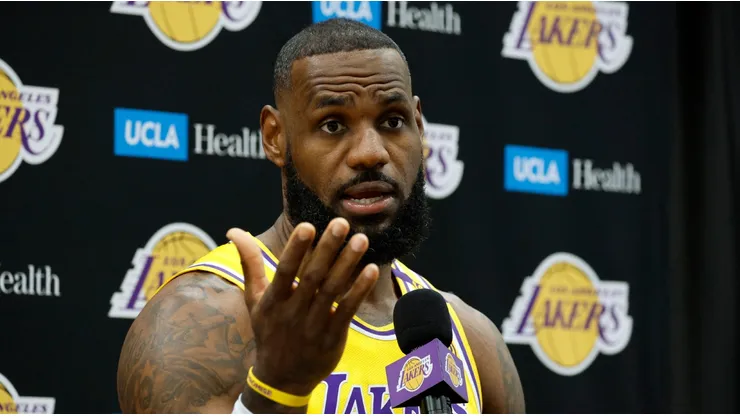 LeBron James, estrella de Los Angeles Lakers.