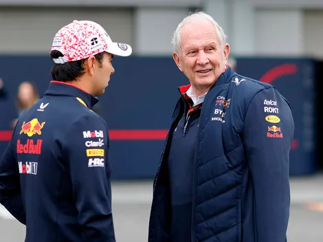 Helmut Marko le da una pésima noticia a Checo Pérez en Red Bull