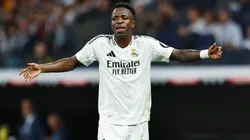 Vinícius sufrió una lesión cervical en el duelo ante Villarreal.