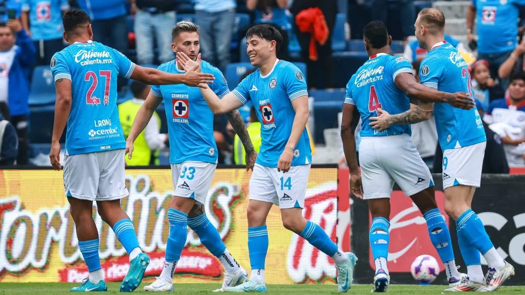 Cruz Azul, en un momento dulce en el Apertura 2024 [Foto: Getty Images]