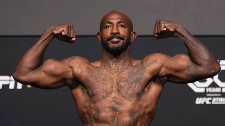 Khalil Rountree Jr. quedó con el rostro muy lastimado tras su pelea en UFC 307.