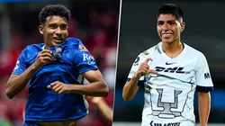 Las alineaciones de Toluca vs. Pumas UNAM
