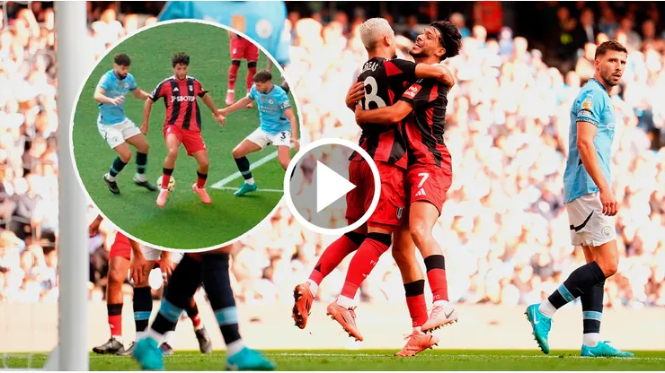 Raúl Jiménez dio una asistencia de taco en Manchester City vs. Fulham