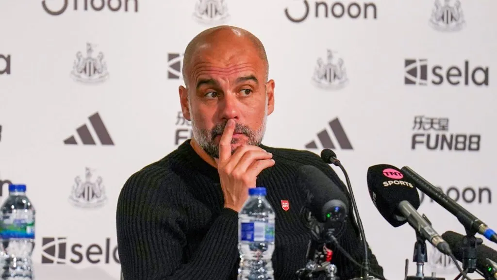 Guardiola elogió a Raúl antes del juego ante Fulham (IMAGO)