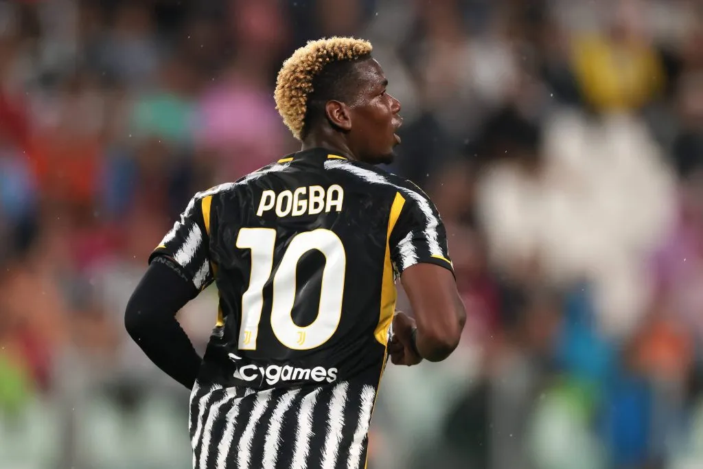 Paul Pogba con la camiseta 10 de la Juventus (IMAGO)