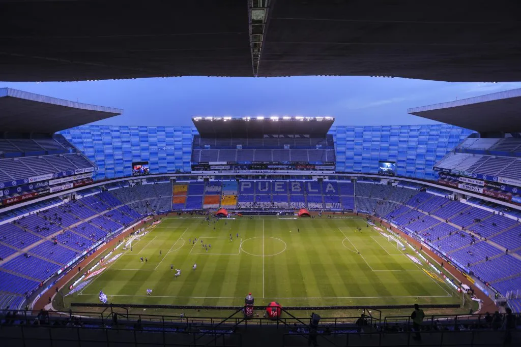 Panorámica del Estadio Cuauhtémoc, en Puebla de Zaragoza (Getty Images)