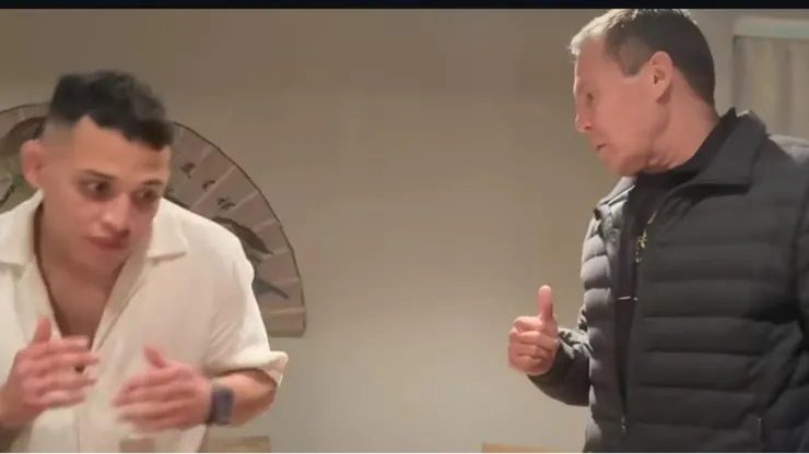 Julio César Chávez estuvo con Lazy Boy Rodríguez y le dio consejos para boxear mejor.
