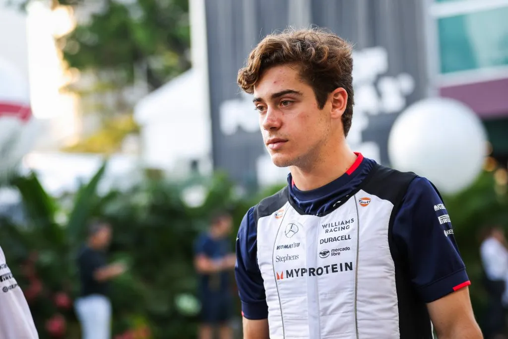 Franco Colapinto es una de las grandes promesas de la Fórmula 1 (IMAGO)