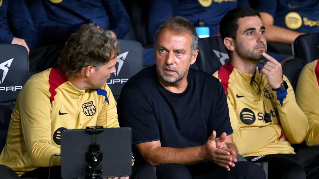 Hansi Flick busca su primera victoria con el Barca en Champions [Foto: Getty]