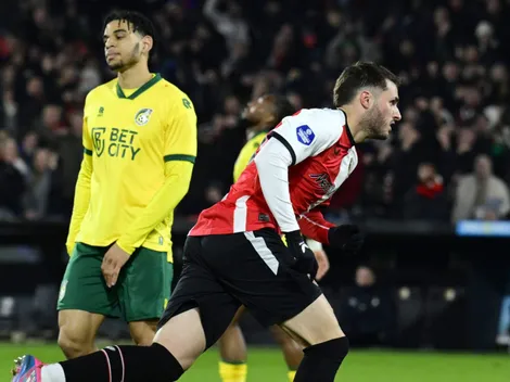 El golazo de Santiago Giménez para evitar la derrota del Feyenoord
