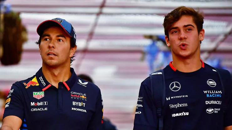 Checo Pérez y Franco Colapinto