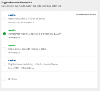 Código promocional Betway bonos