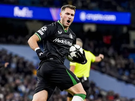 Santiago Giménez regresó tras la lesión y le anotó al Manchester City