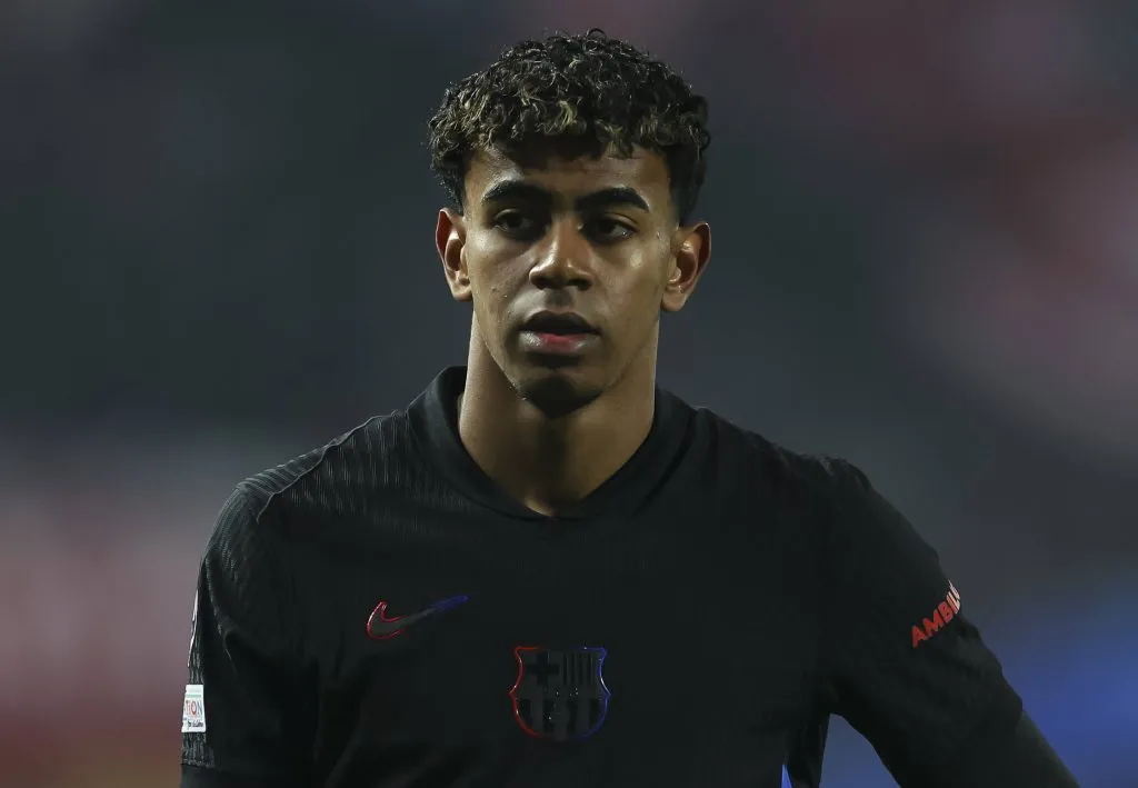 Lamine Yamal se ausentará por tercer partido consecutivo en Barcelona. (Imago)
